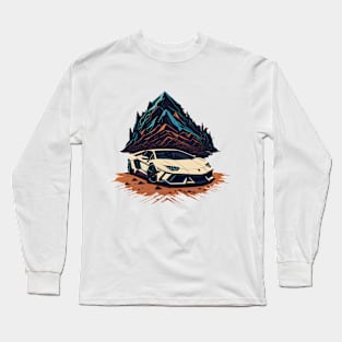 Lamborghini Aventador Classic Car Long Sleeve T-Shirt